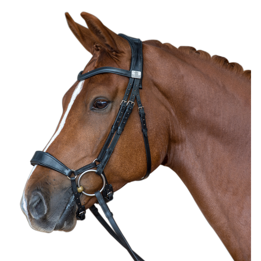 Fairfax Snaffle Bridle - Drop