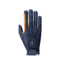 Roeckl Malta Glove - Navy/caramel