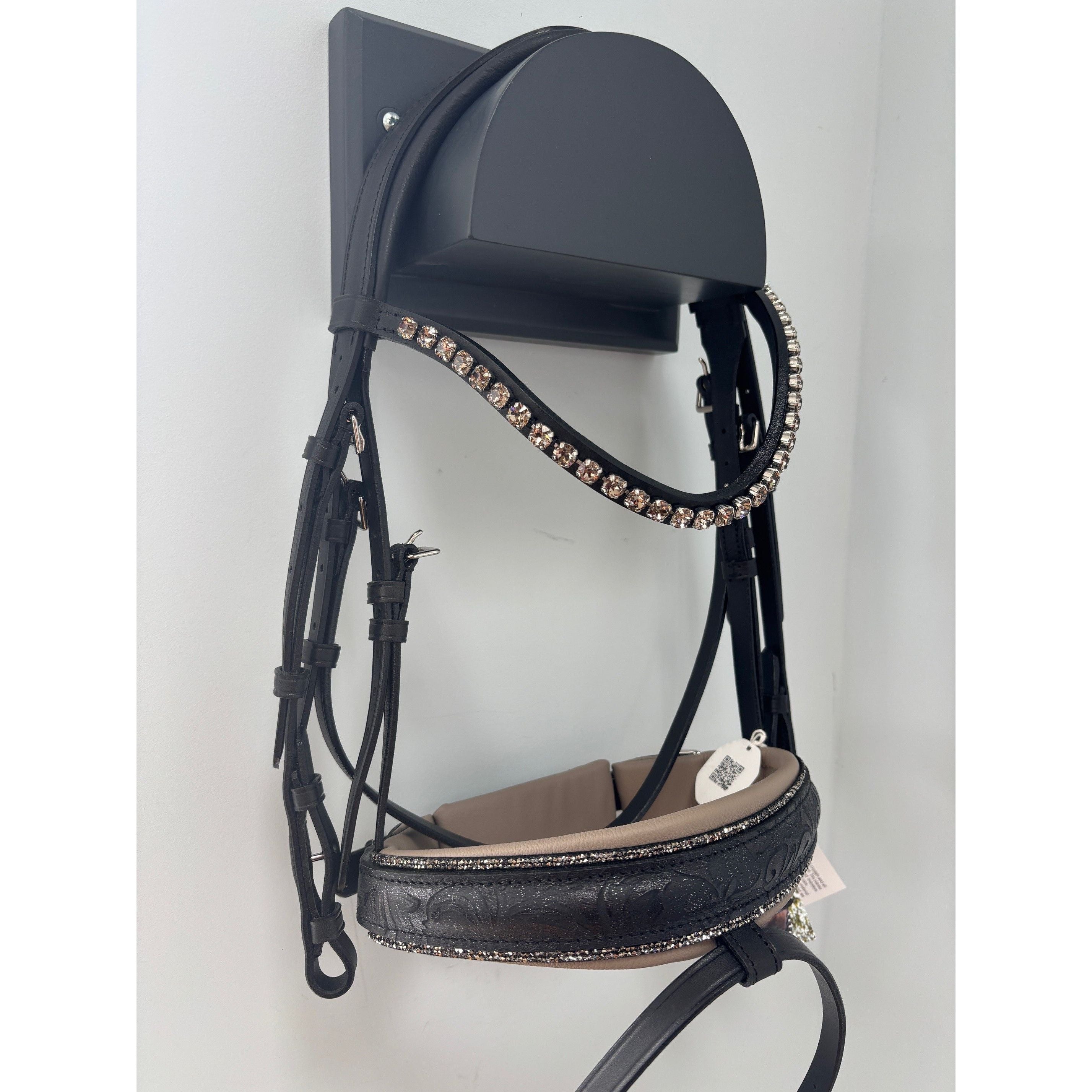 Otto Schumacher Elegant Snaffle Bridle K6 - In stock and ready to ship - Cob and Full