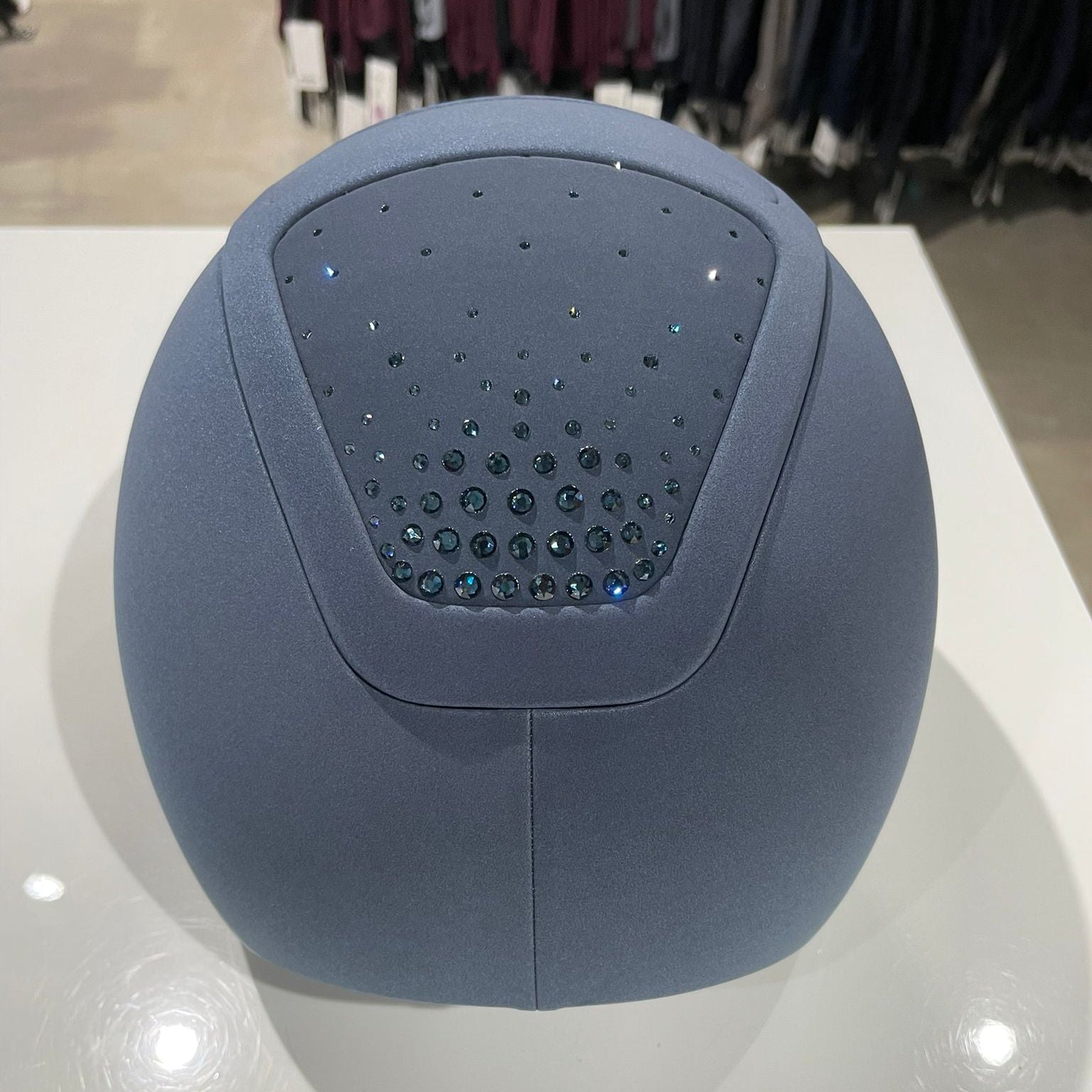 Kask Star Lady Chrome Navy Montana Swarovski Riviera S - in stock and ready to ship! KA16