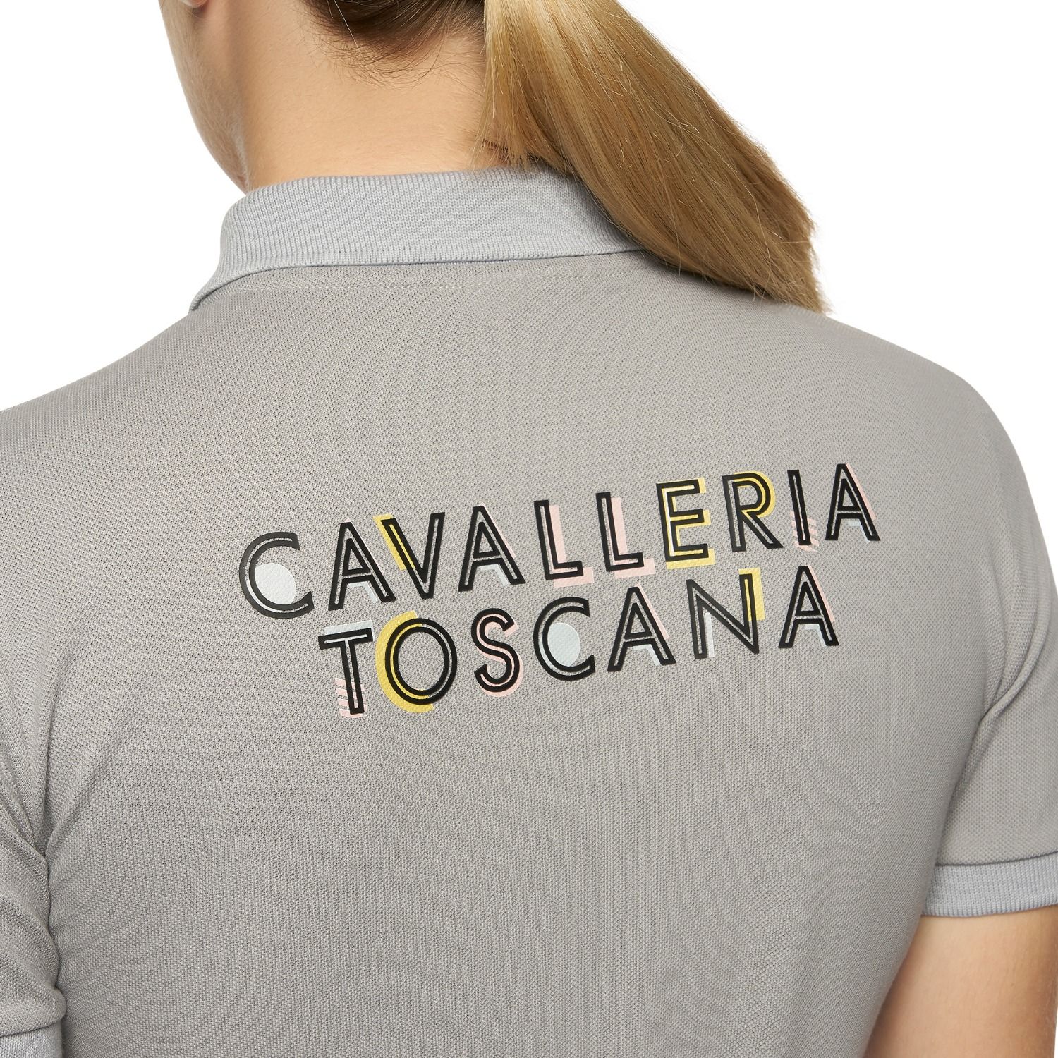 Cavalleria Toscana Kids Colour Form training Polo Shirt- POA079