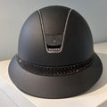 Samshield Miss Shield 2.0 Black with 300 Swarovski trim and Tiara frontal band M- S301