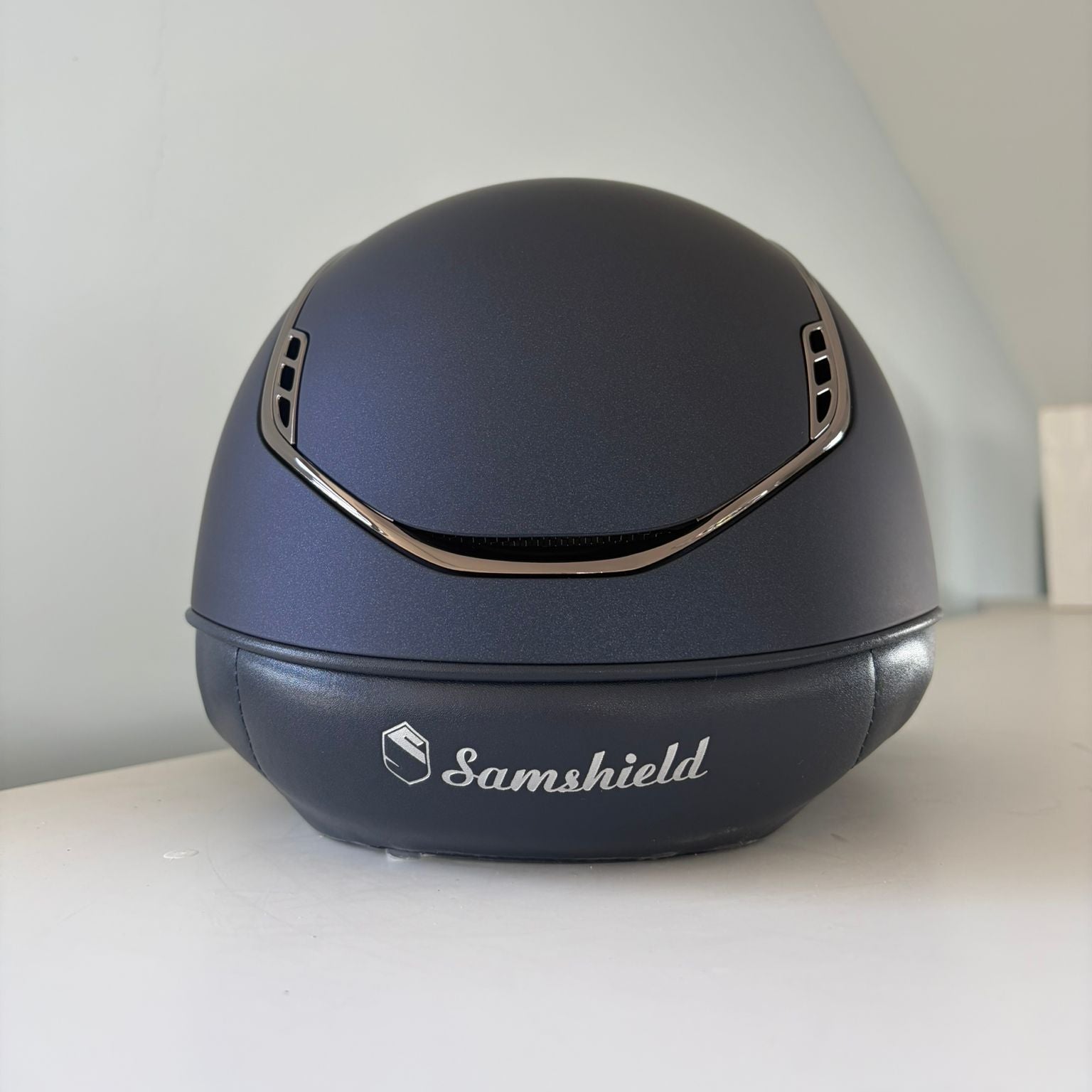 Samshield Miss Shield 2.0 Shadowmatt Blue with 5 blue front crystals M - S310