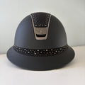 Samshield Miss Shield 2.0 Shadowmatt Black with Night Pearl Top and Frontal Band M - S314