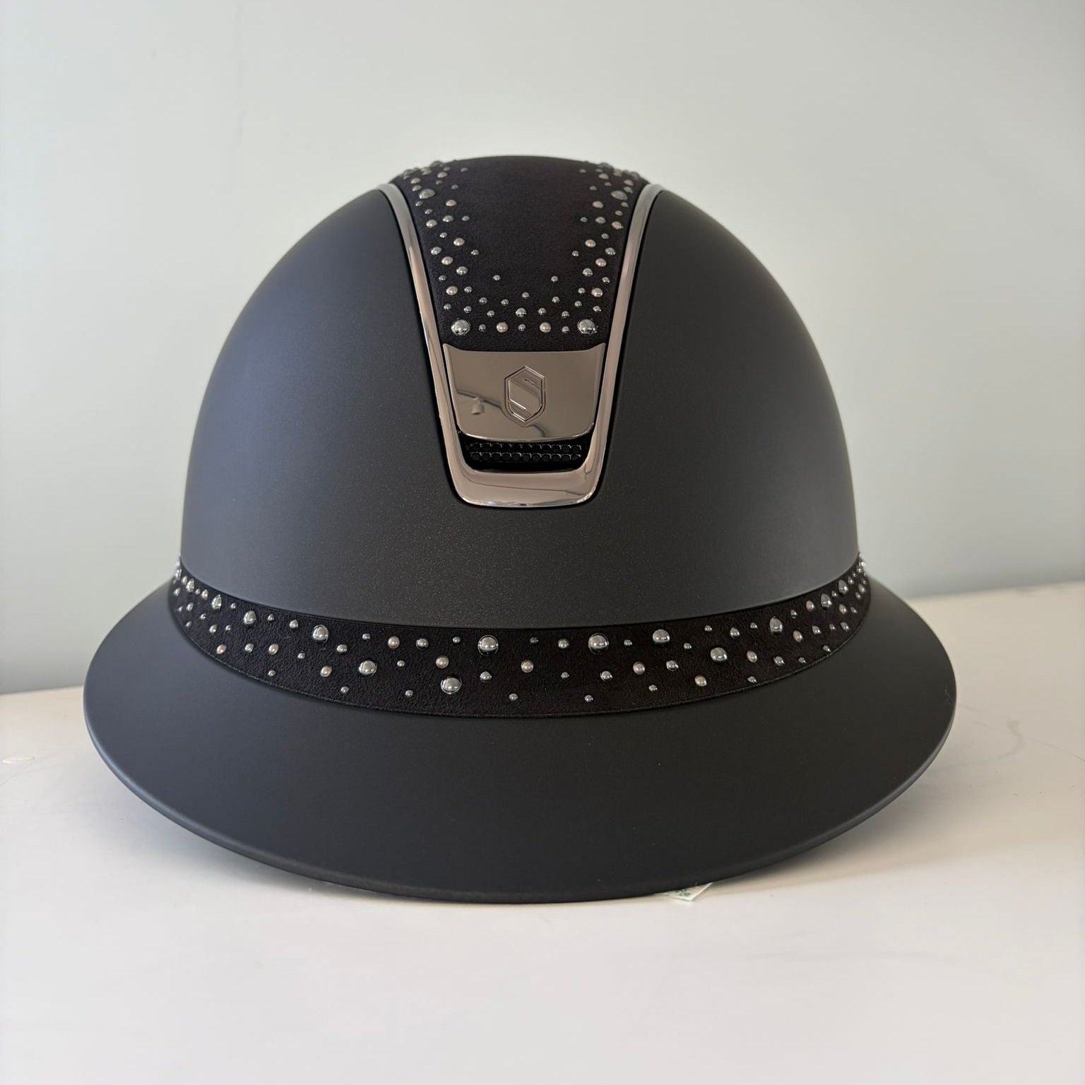 Samshield Miss Shield 2.0 Shadowmatt Black with Night Pearl Top and Frontal Band M - S314