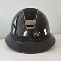 Samshield Miss Shield 2.0 Glossy Black with Celestial Crystal Top and Frontal Band M - S321