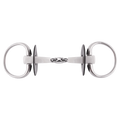 Nathe Eggbutt Double Jointed Snaffle- 70mm ring