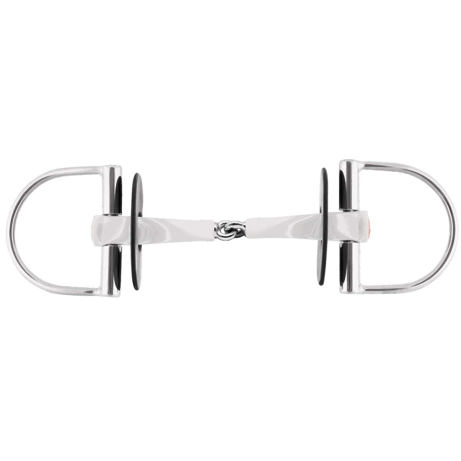 Nathe D-Ring Single Jointed Snaffle- 75mm ring