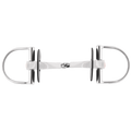 Nathe D-Ring Single Jointed Snaffle- 75mm ring