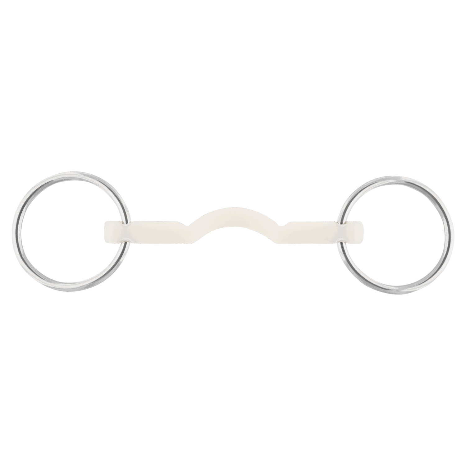 Nathe Mullen Mouth Snaffle- 70mm ring