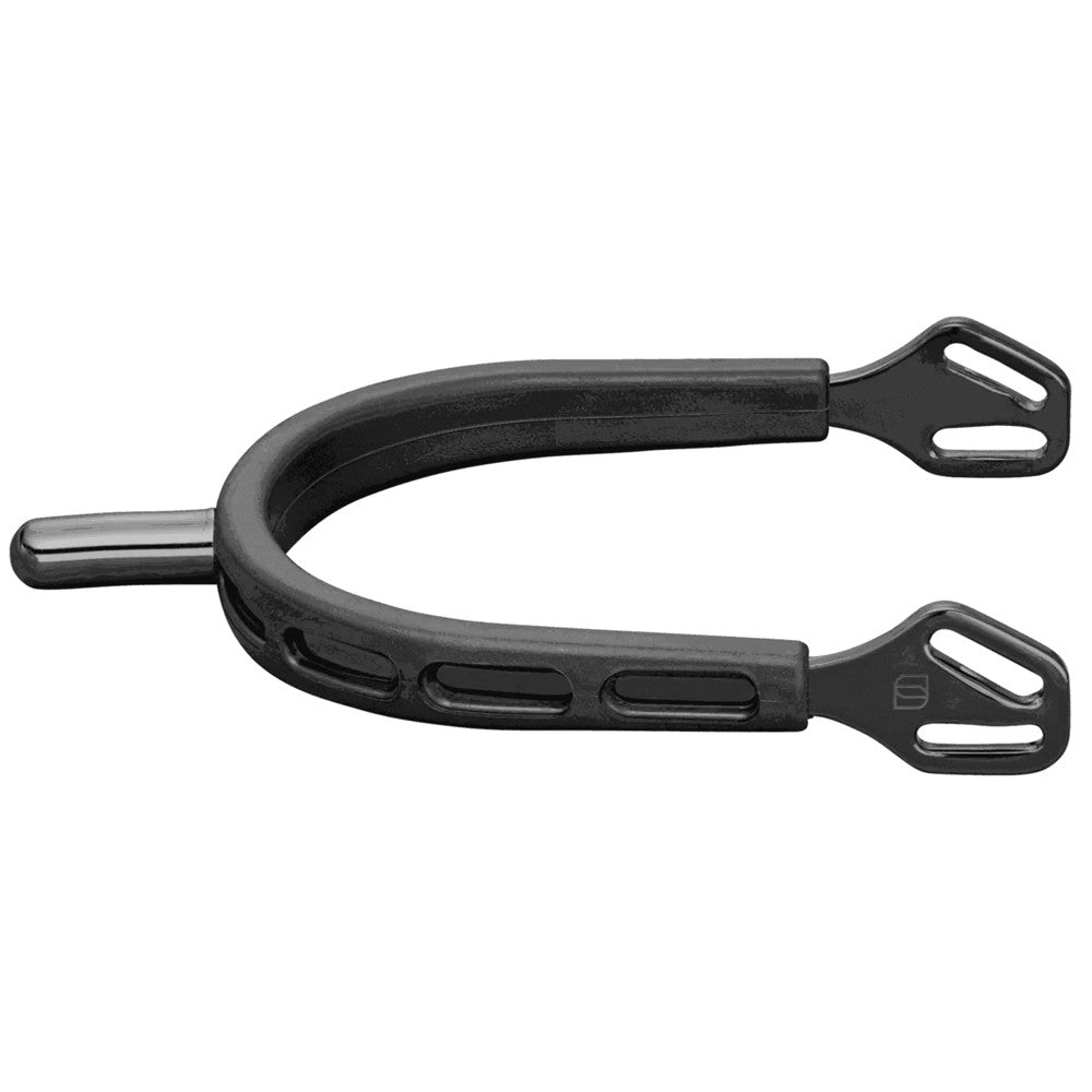 Sprenger 'Black Series' Ultra Fit Extra Grip Spurs - Round End