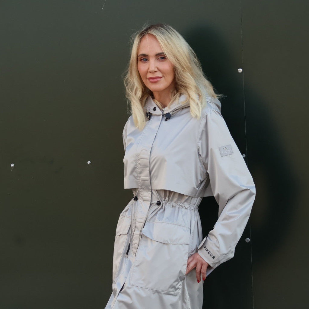 Pikeur Raincoat Selection 1021- Pearl Gray 220