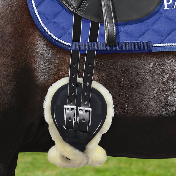 Passier Blu Wave Dressage lamskin Cover for girth