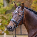 Passier Shadow Snaffle Bridle with rubber reins- NEW