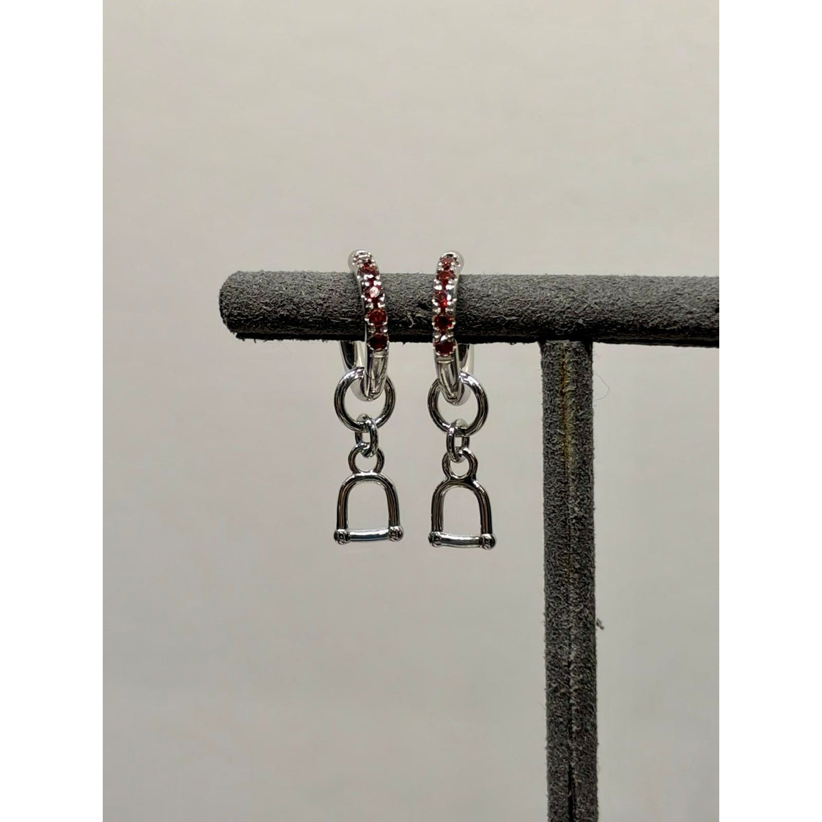 Ruby Collection - Huggie Earrings