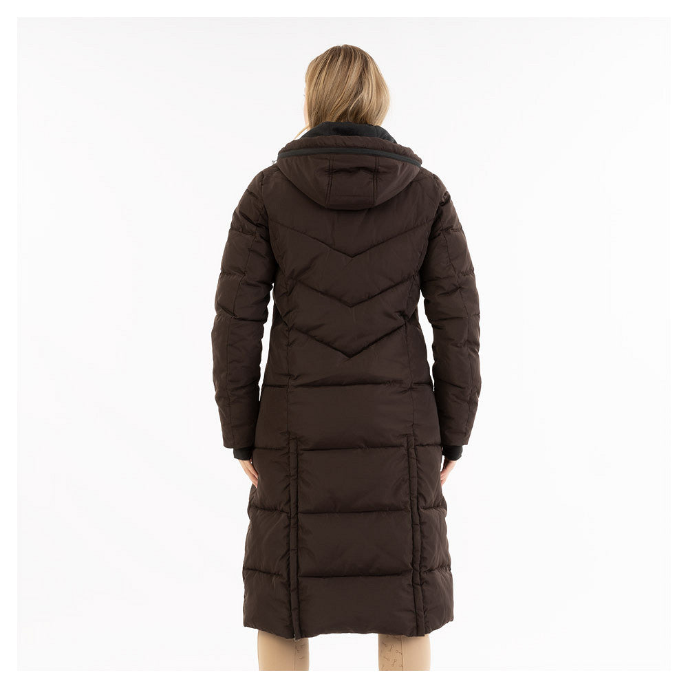 Anky AW25 Long Puffa Coat - Chocolate