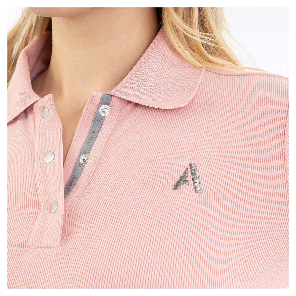 Anky AW25 Polo Shirt - Rose