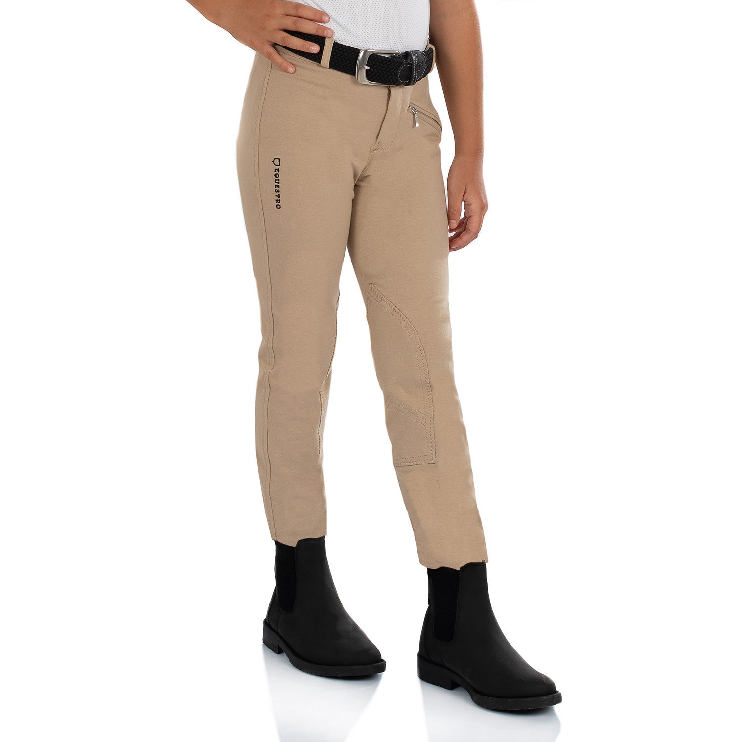 LEILANI MODEL JUNIOR JODHPUR BREECHES IN STRETCH MATERIAL