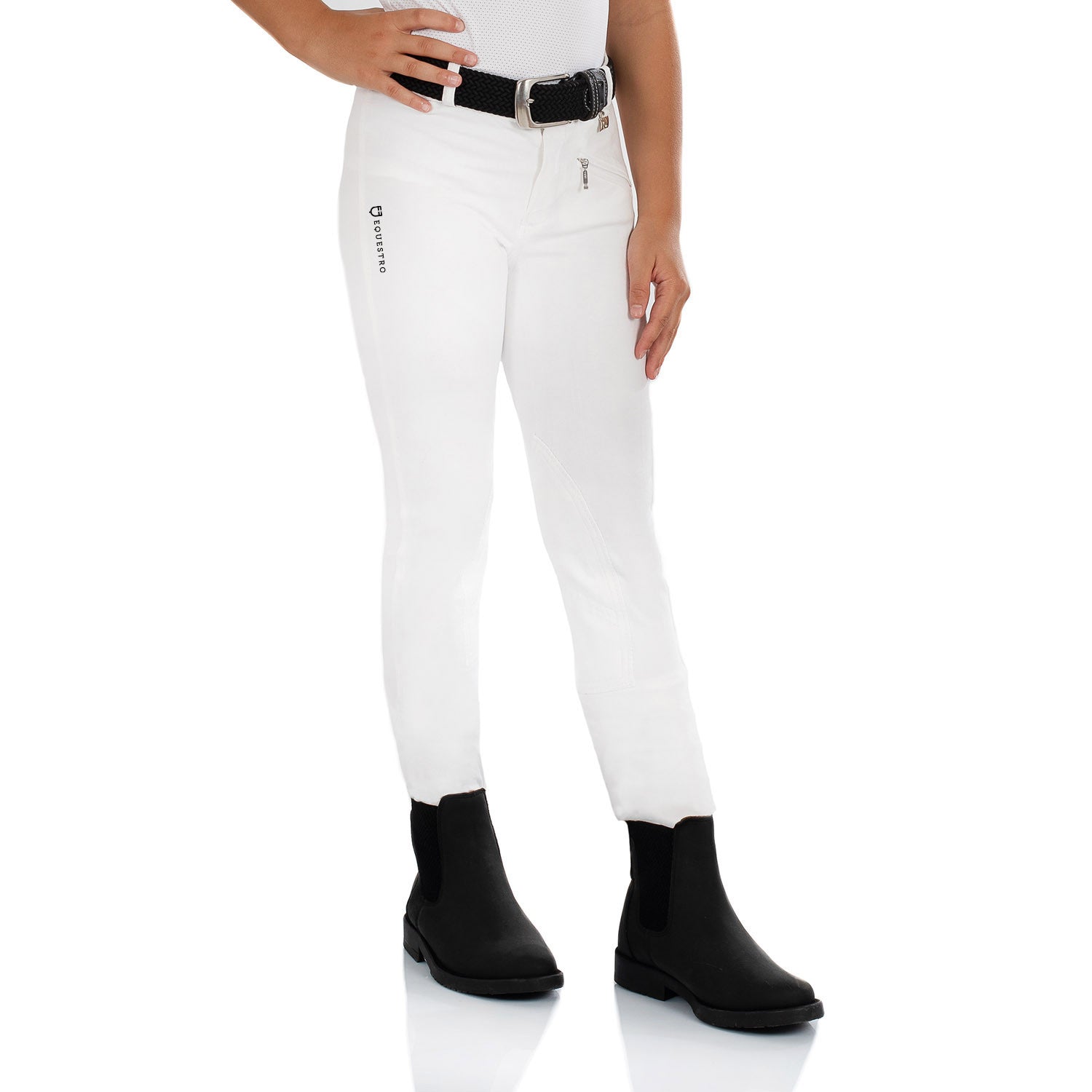 Equestro LEILANI MODEL JUNIOR JODHPUR BREECHES IN STRETCH MATERIAL