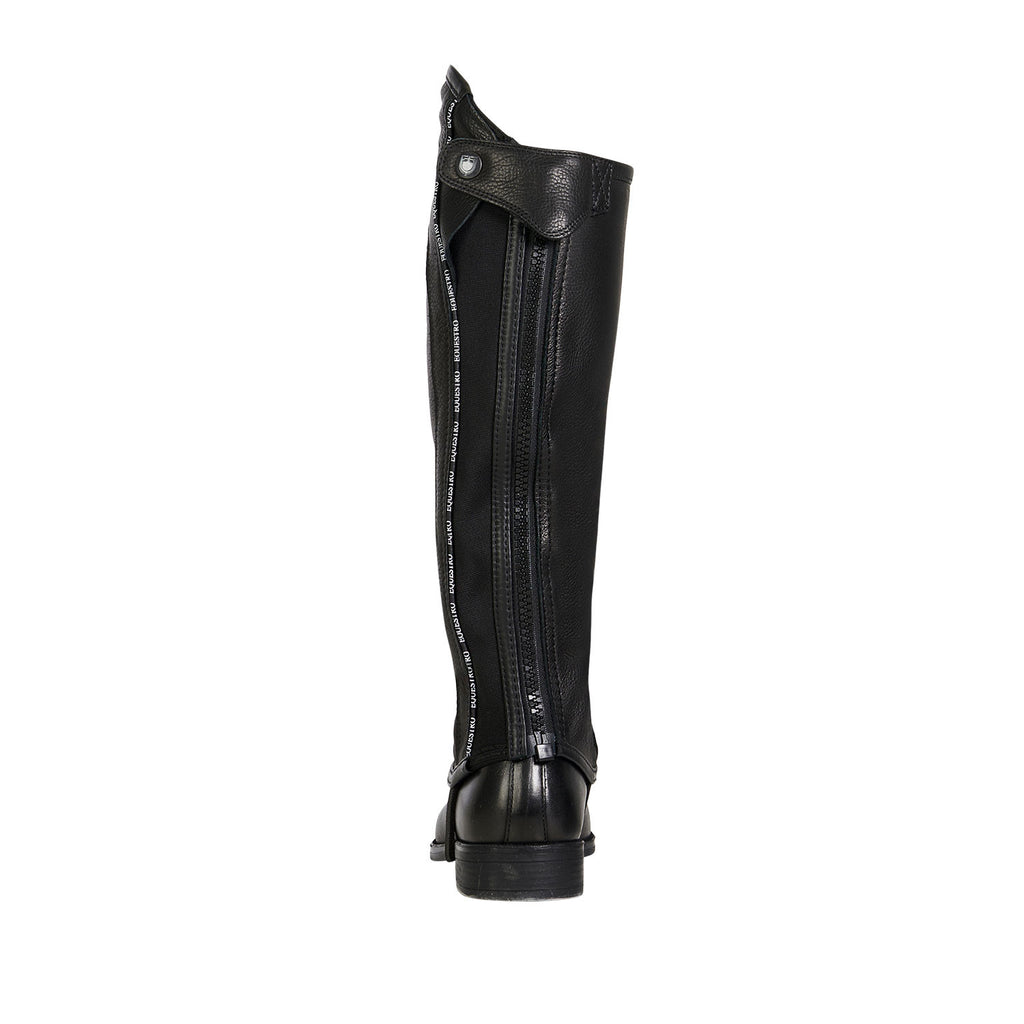 Kids' soft leather gaiters with elastic band