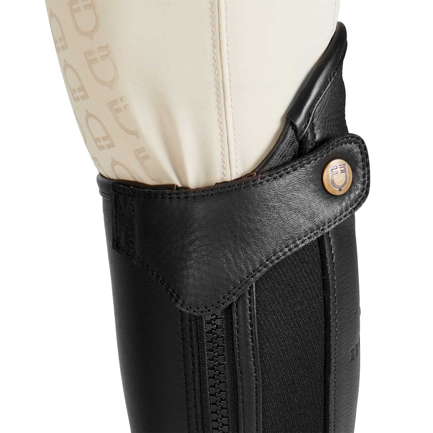 Unisex gaiters perforated leather maximum comfort