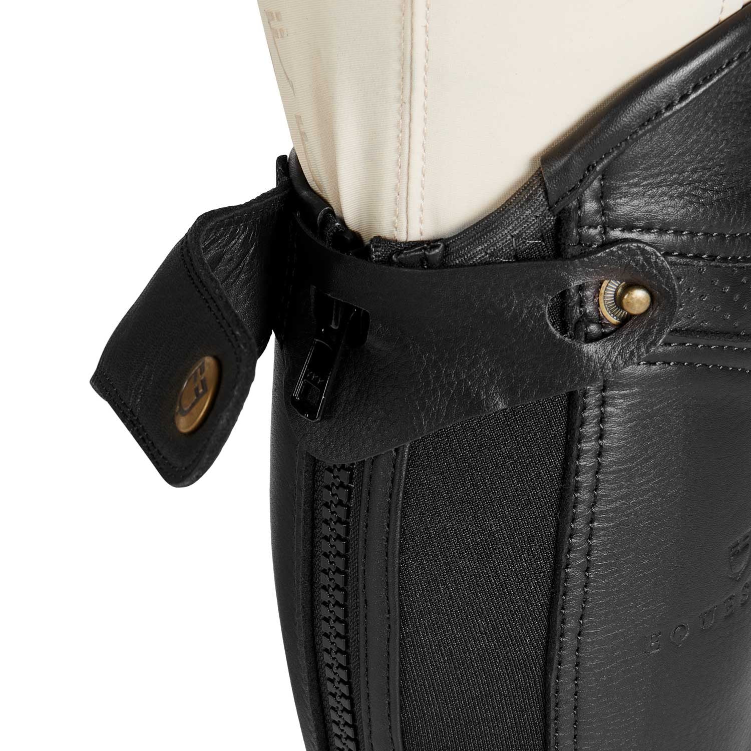 Unisex gaiters perforated leather maximum comfort