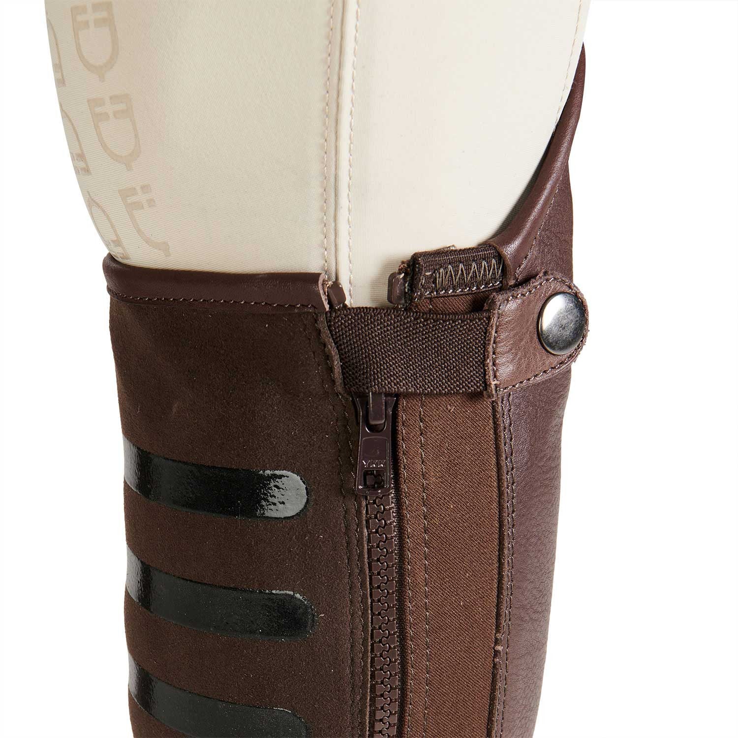 Unisex gaiters with silicone inserts