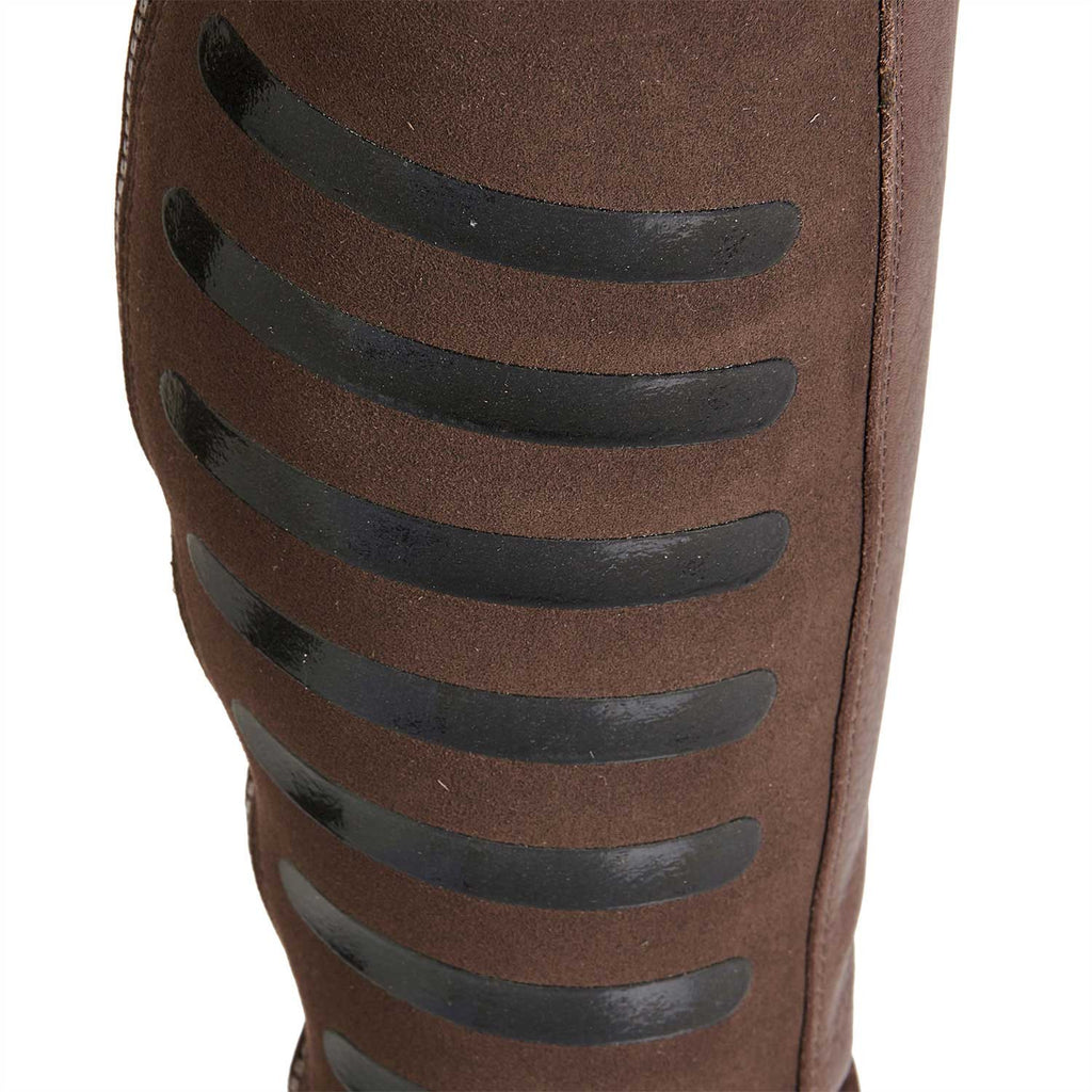 Unisex gaiters with silicone inserts