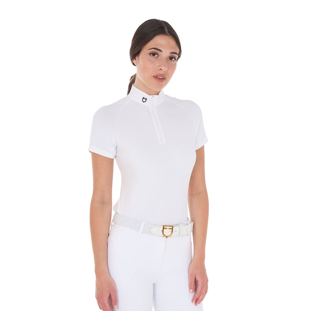 Women's slim fit stretch competition polo shirt