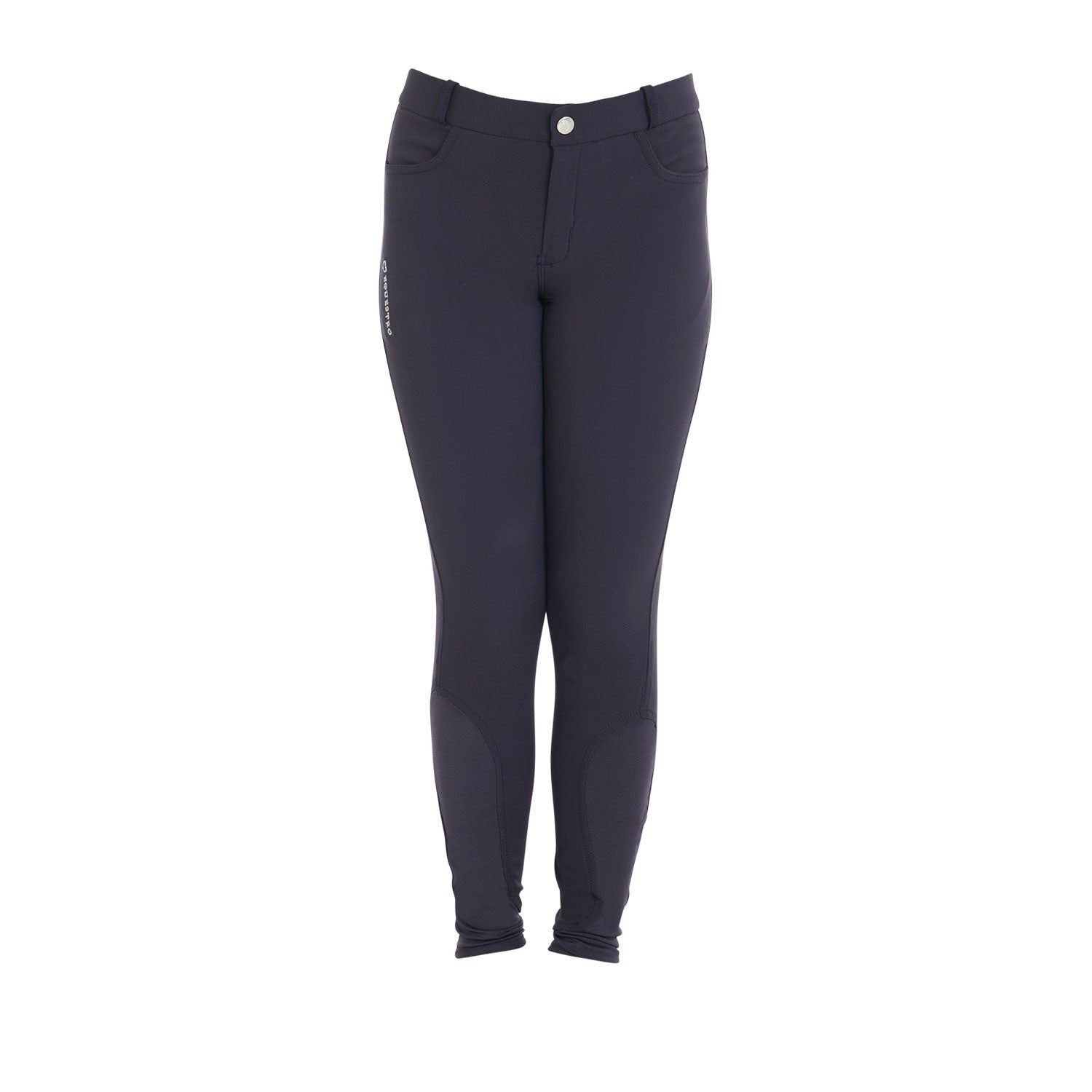 Equestro Kids' unisex breeches in technical fabric