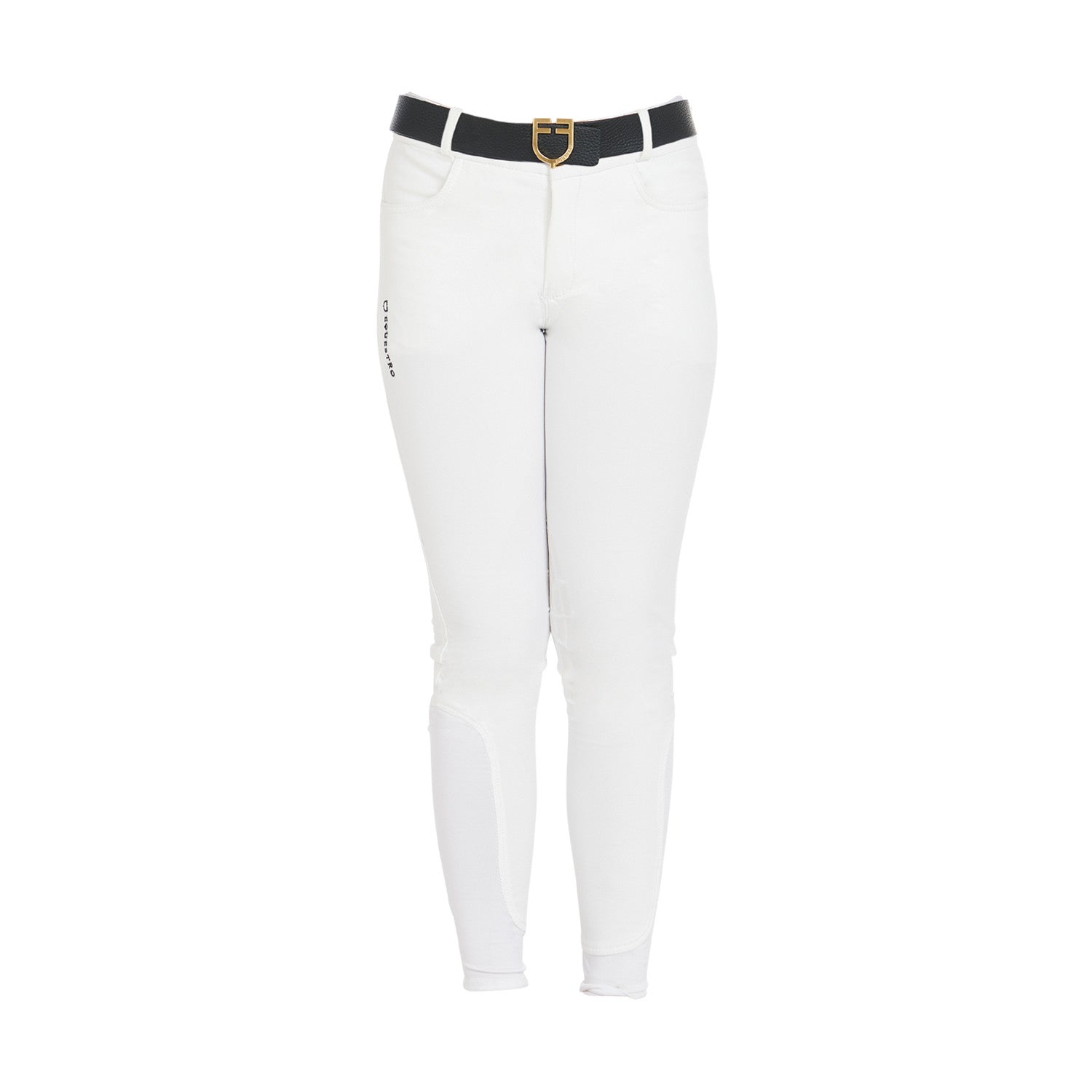 Equestro Kids' unisex breeches in technical fabric