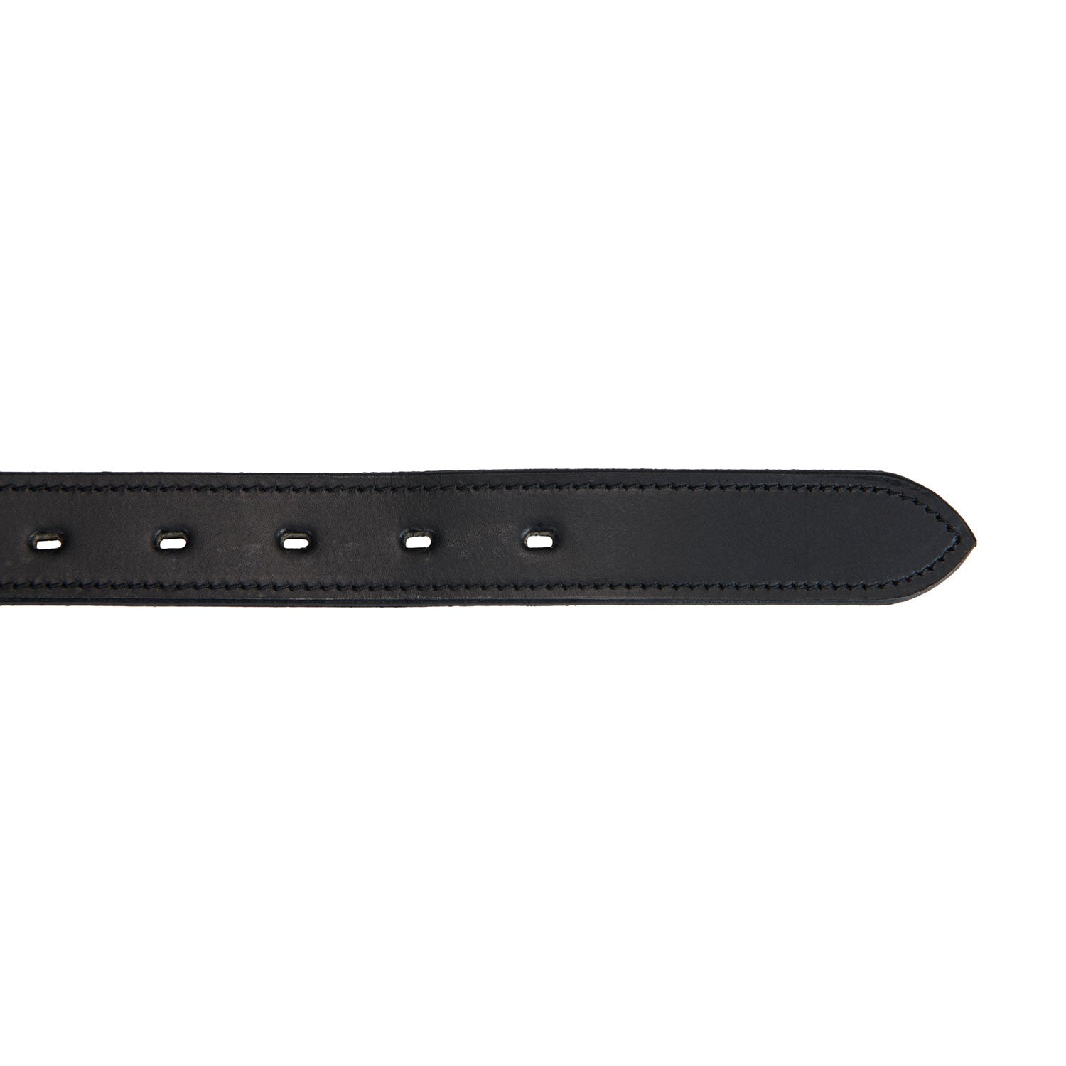 Leather belt with snaffle bits