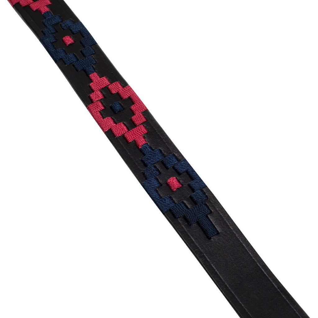 English belt with southwest decoration