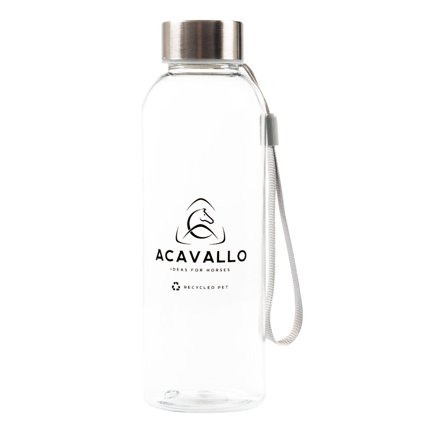 Recycled plastic water bottle