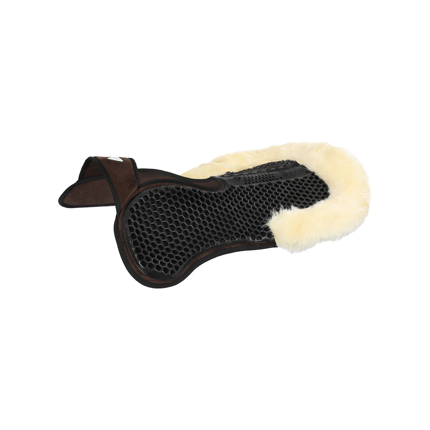 Pad SP WFS suede rear sheepskin Hexagonal gel flat