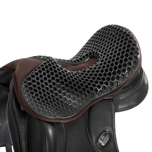 Acavallo Ortho-Pubis seat saver dressage Hexagonal gel-out Dri-lex 20mm