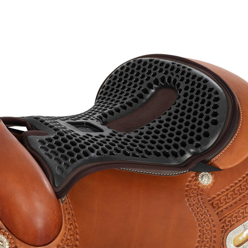 Acavallo Ortho-Coccyx seat saver western Hexagonal gel-out Dri-lex 20mm