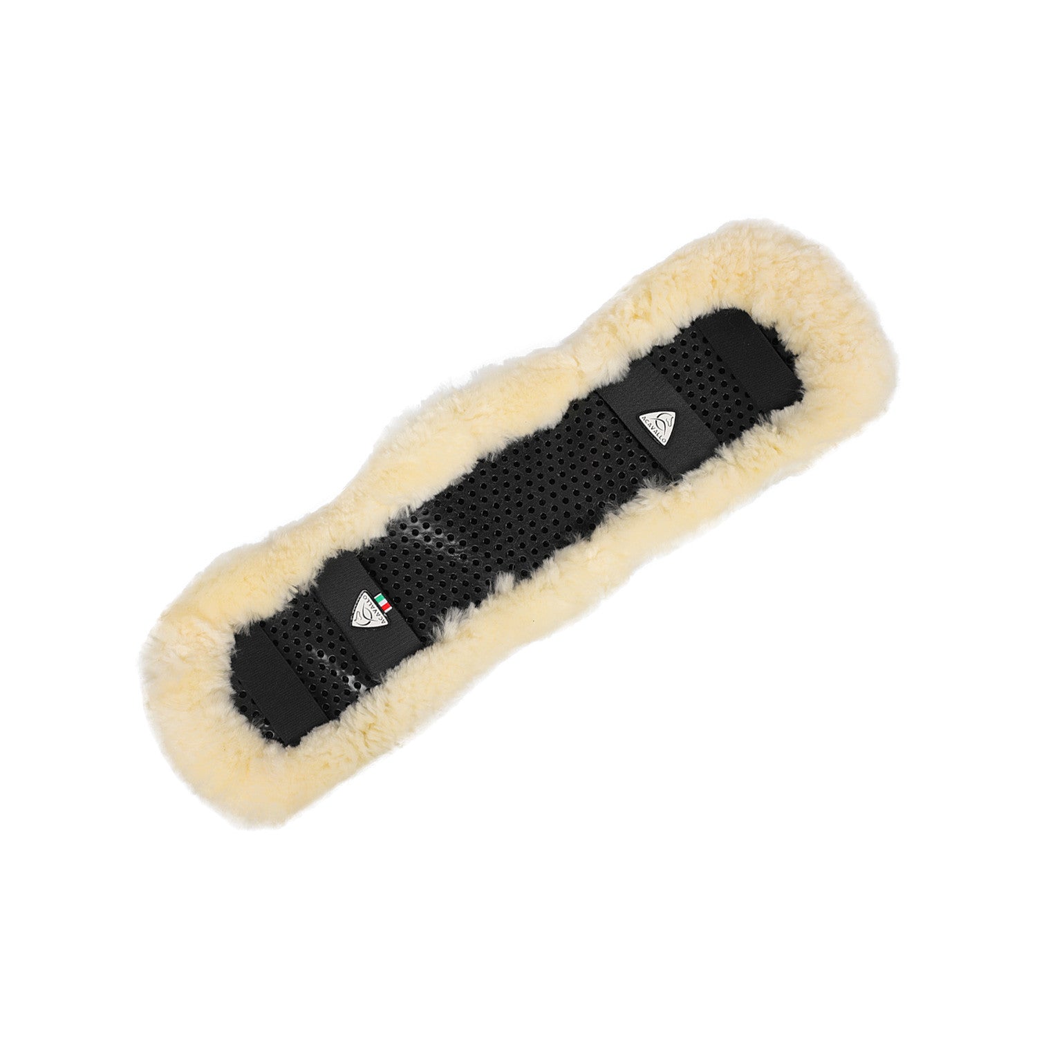 Acavallo Shaped girth sleeve Classic gel sheepskin