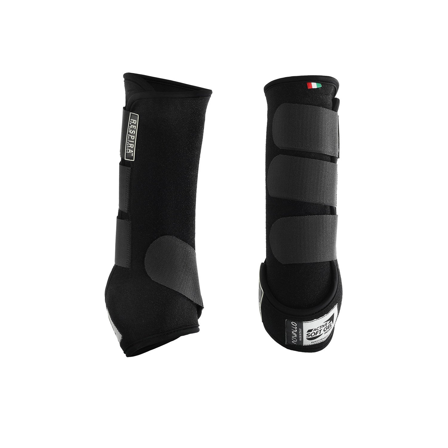 ACAVALLO RESPIRA NEWPRENE BACK BOOTS GEL LINED