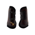 Opera tendon boots elastic and button fastening