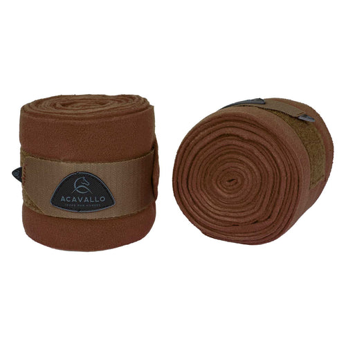 Acavallo Fleece exercise bandages hook-and-loop closure fastening