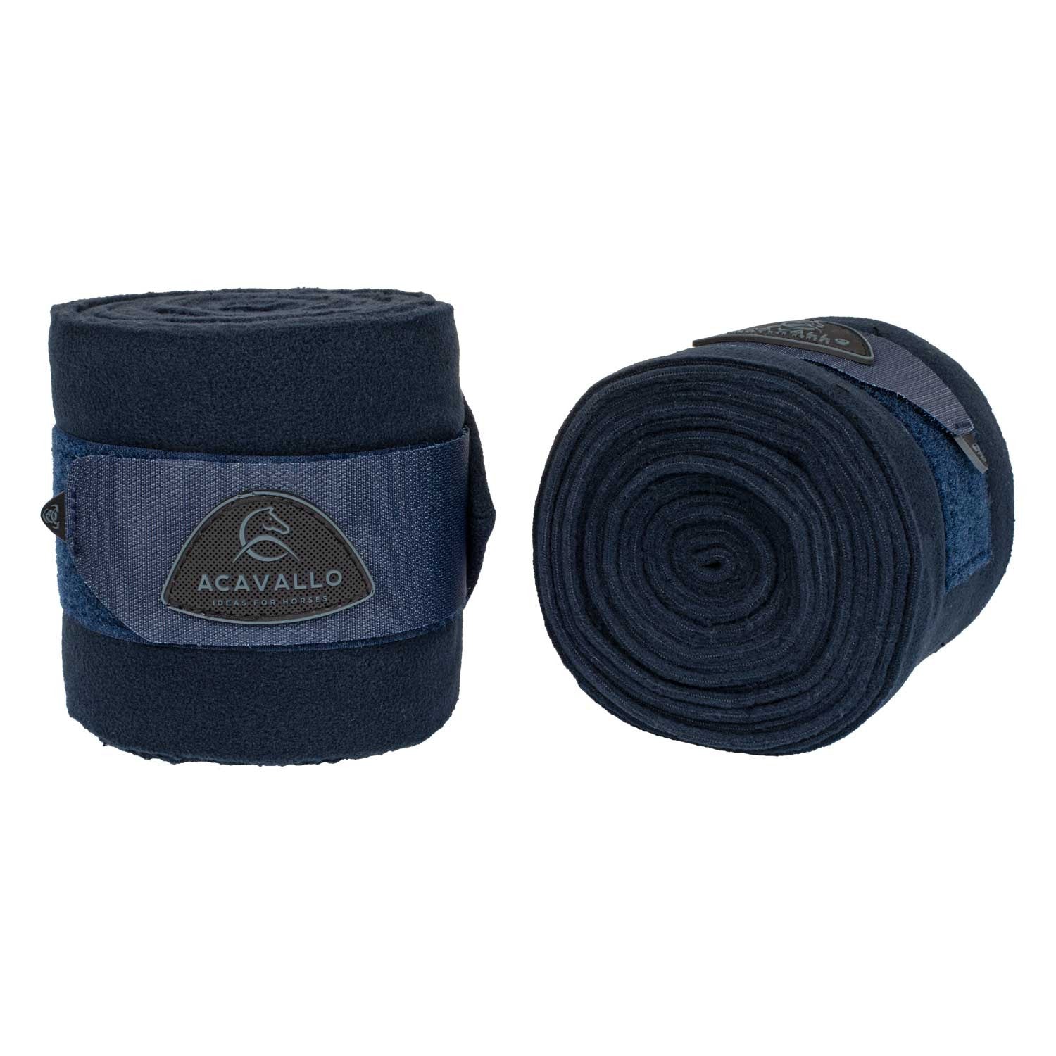 Fleece exercise bandages hook-and-loop closure fastening