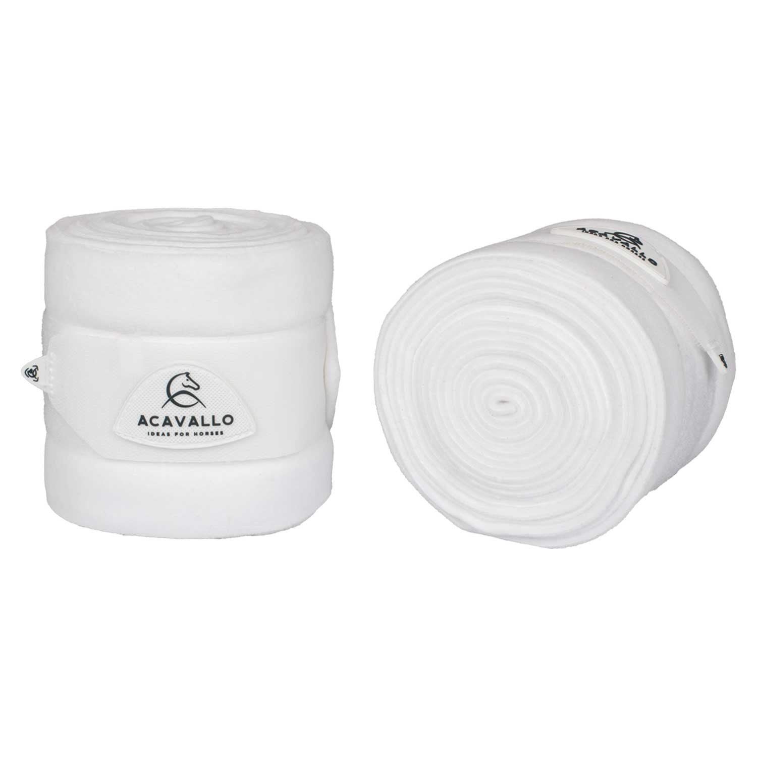 Fleece exercise bandages hook-and-loop closure fastening