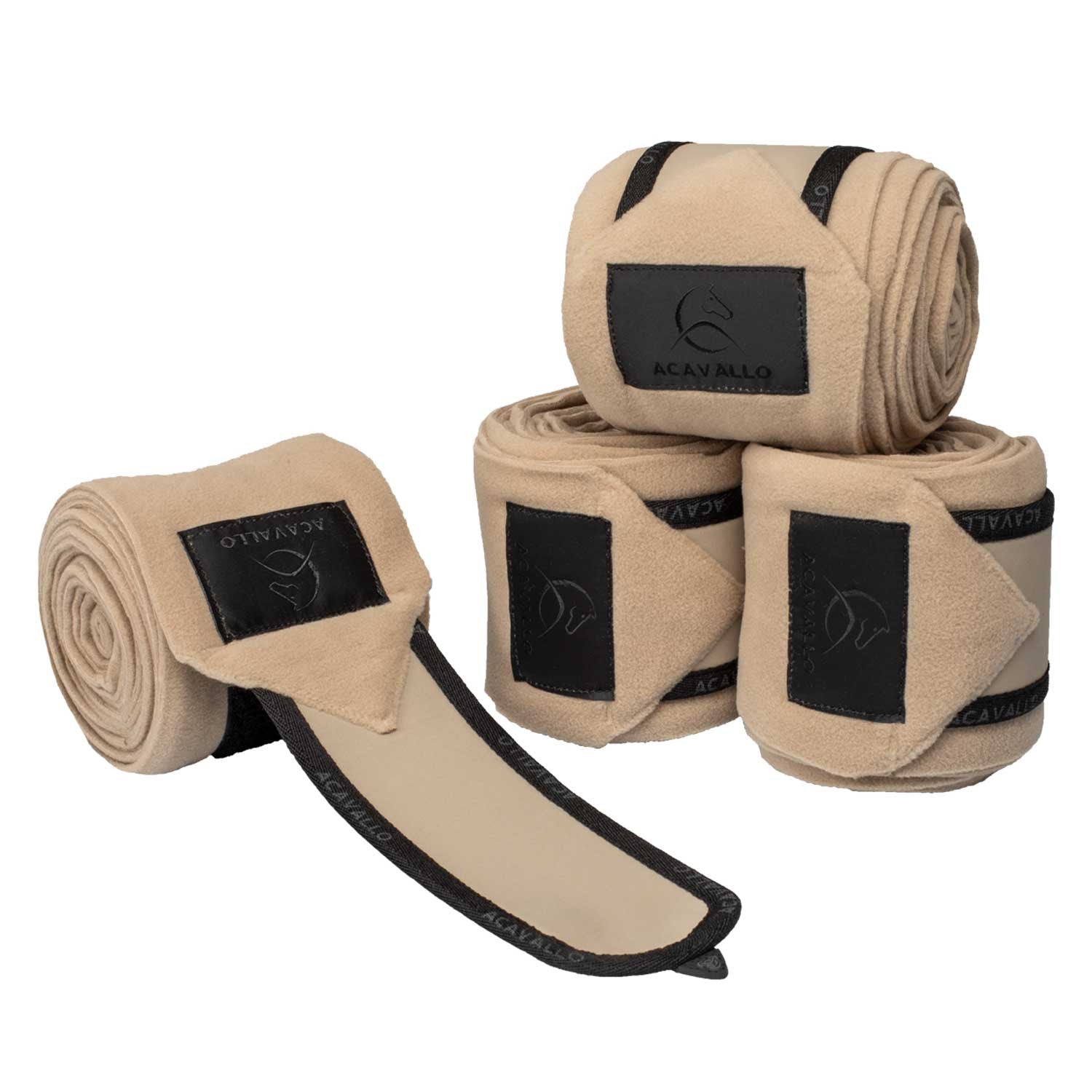 Acavallo Anti-pilling fleece bandages hook-and-loop closure fastening