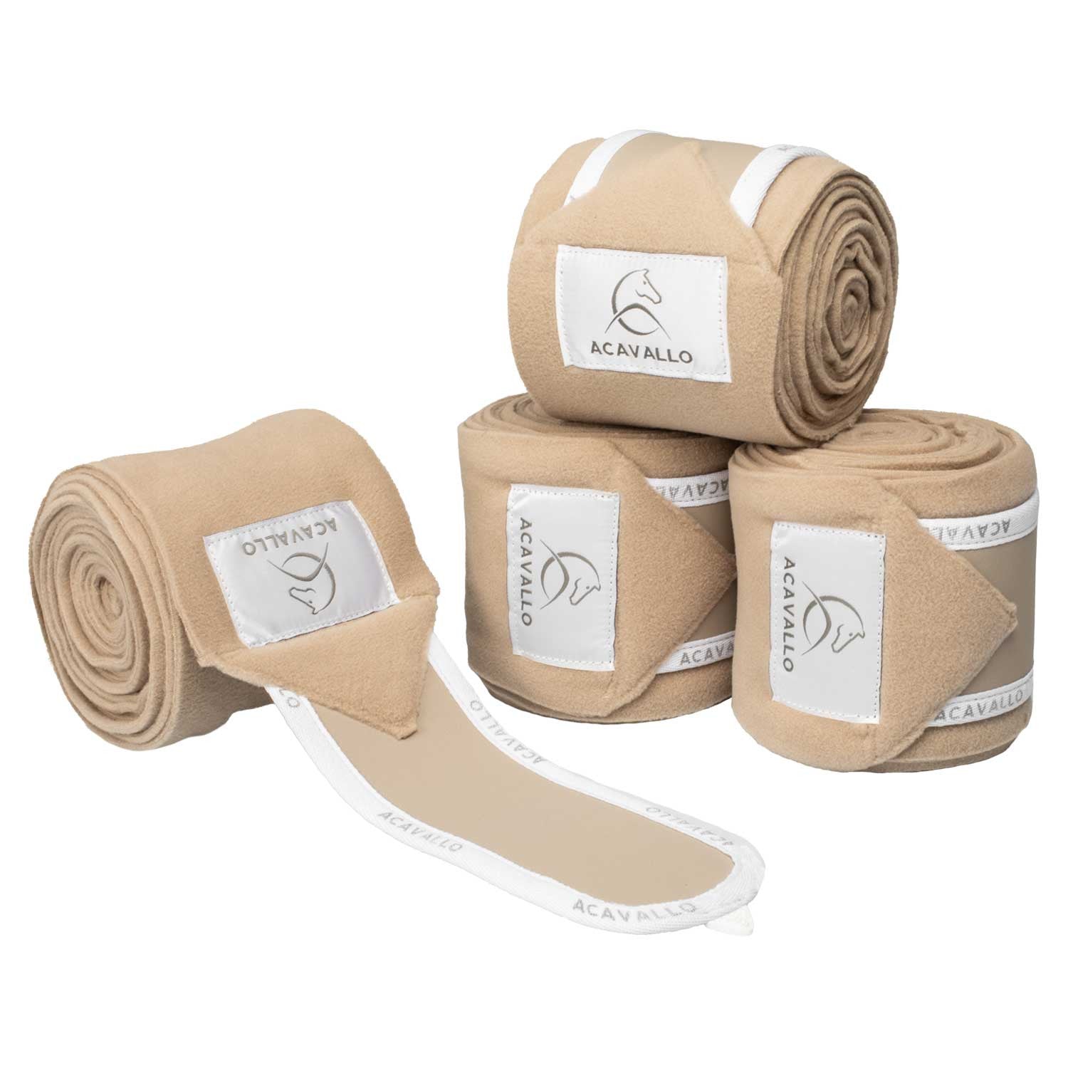 Acavallo Anti-pilling fleece bandages hook-and-loop closure fastening