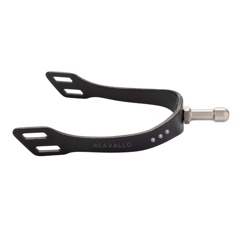 Acavallo Arena Aluplus 2.0 spurs with rhinestones