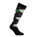 Diamond pattern cotton socks