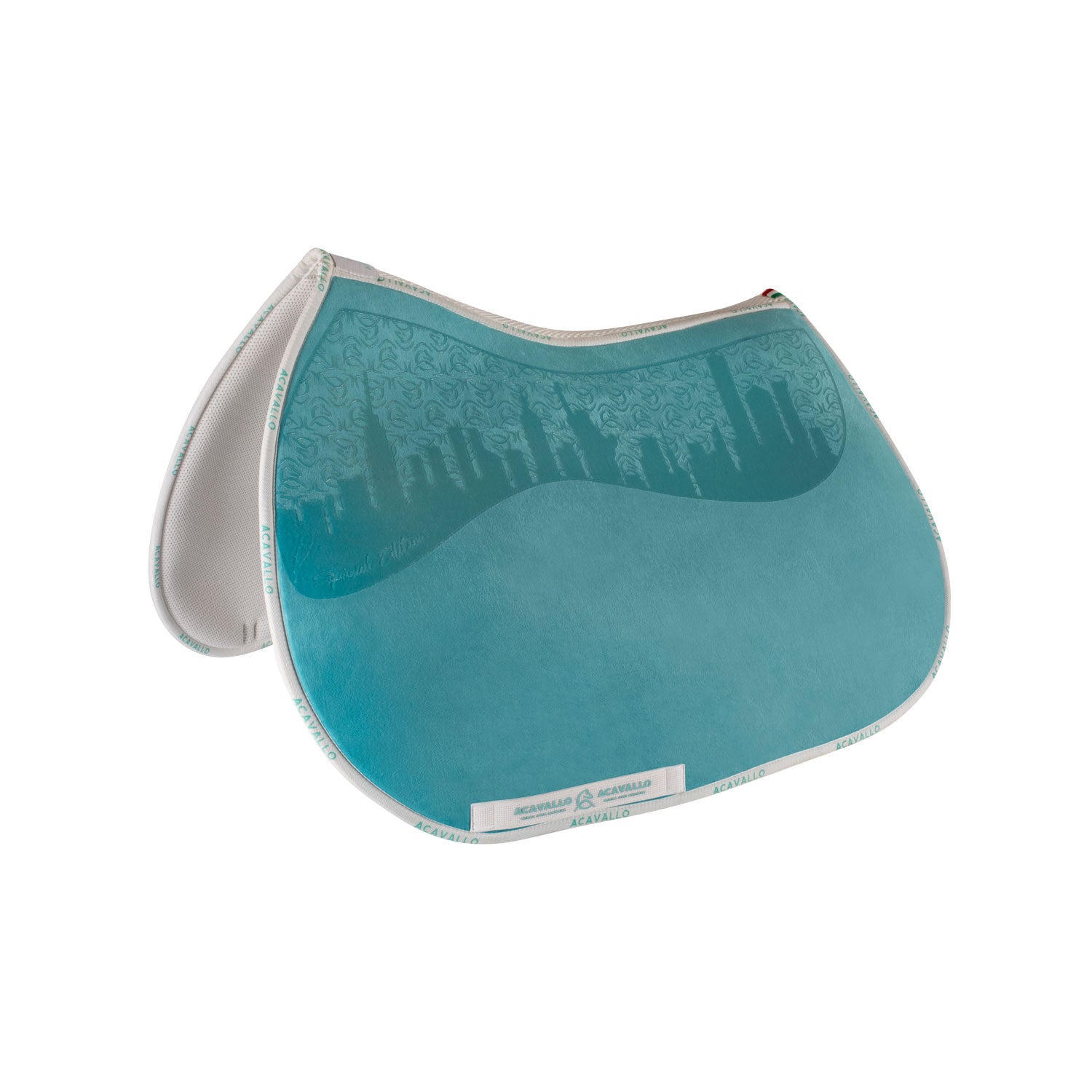 Special Edition saddle pad JS CW-3DS louvre & bamboo silicone grip