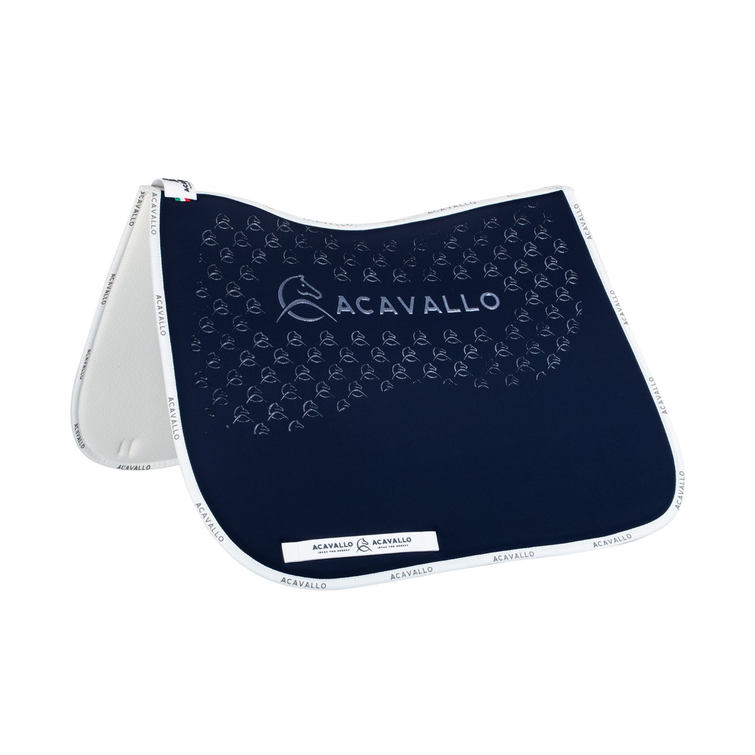 Acavallo Saddle pad DS CW-CS elastane & bamboo silicone grip