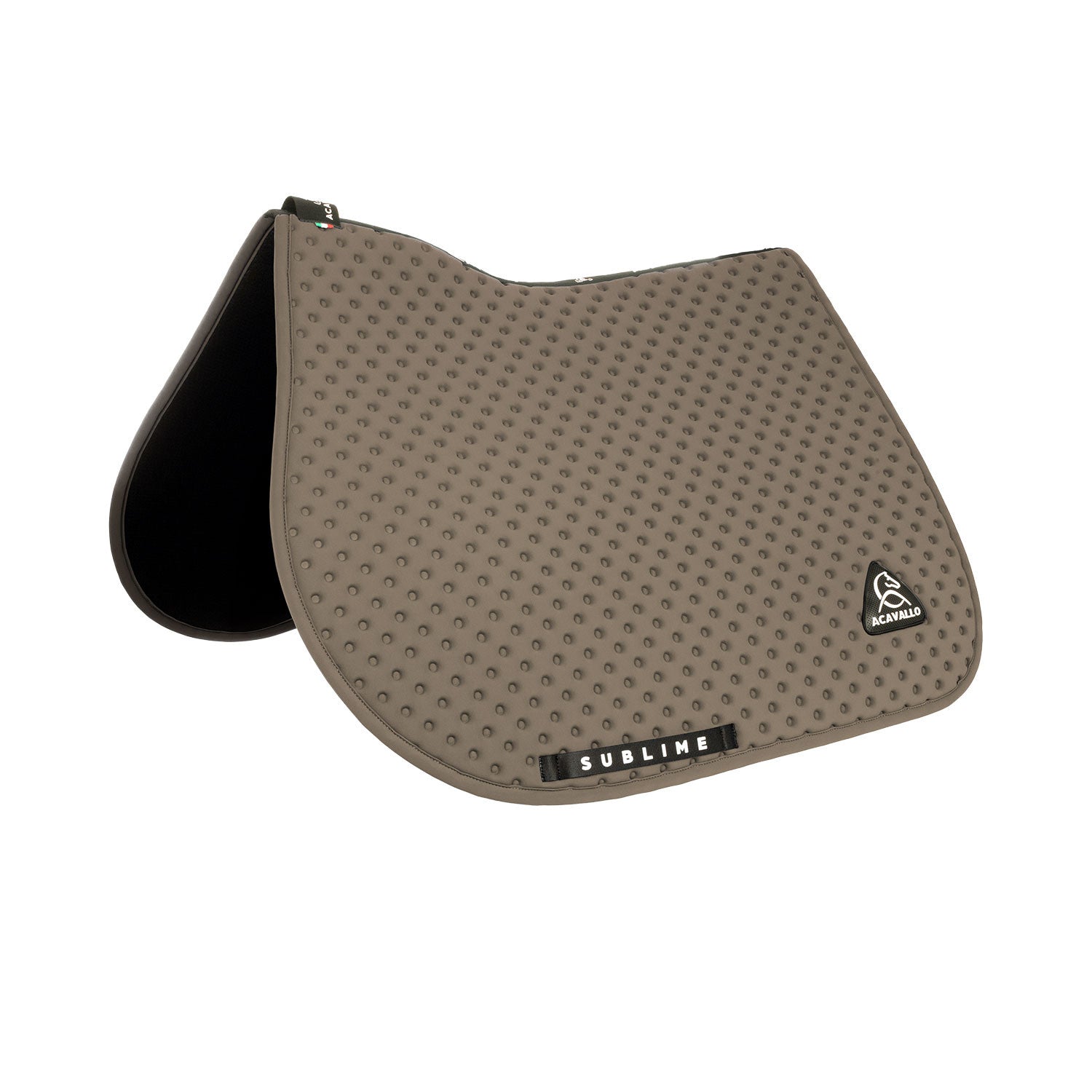 Acavallo Sublime dotted jumping saddle pad in technical fabric